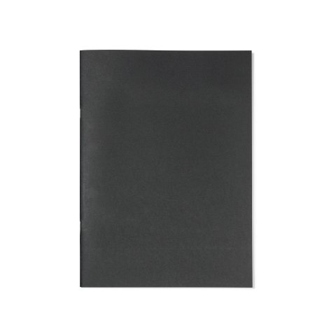 Cuaderno de dibujo blanco marinero negro 140 g/m 420 x 297 mm, altura DIN A3, 20 hojas / 40 p.
