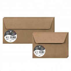 Clairefontaine Kraftpapier Packung – 25 Blatt, DIN A2 (42x59,4 Cm), 90g, Braun/schwarz, Für Kunst Und Geschenke