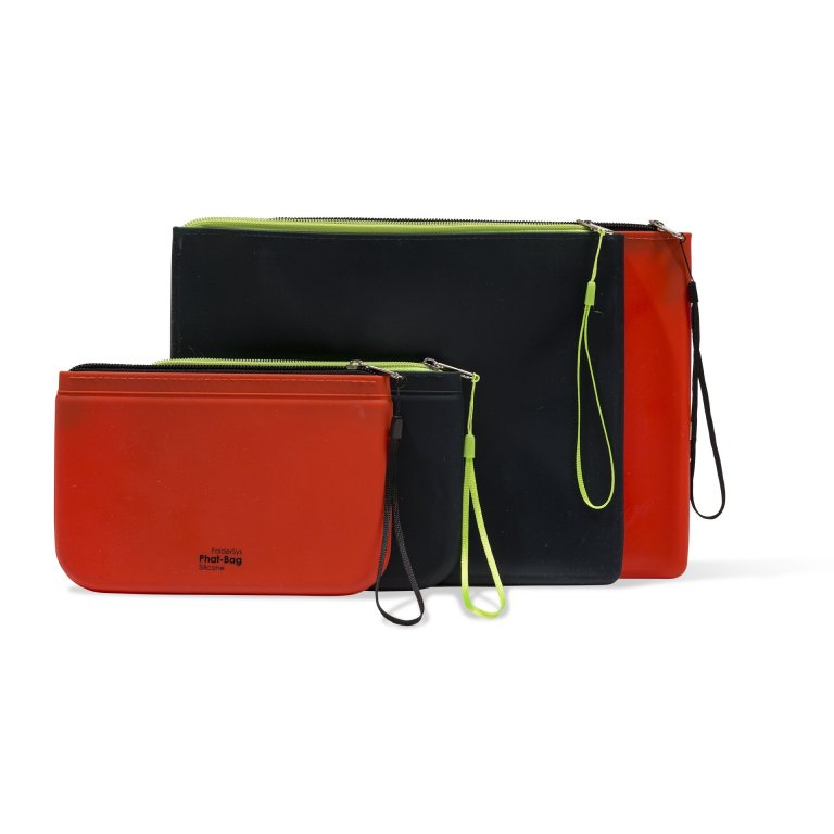 Zippered silicone bag, opaque ("Phat-Bag")