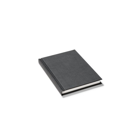 Seawhite Black Cloth sketchbook, white 140 g/m² all mediums, 148x105 mm, A6 tall, 92 sht/184 pgs, sewn