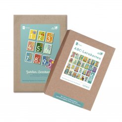 Monimari flashcard set recycled paper