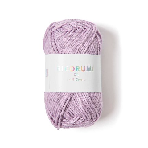 Ricorumi, wool DK ball 25 g = 57.5 m, 100 % cotton, 017, lilac