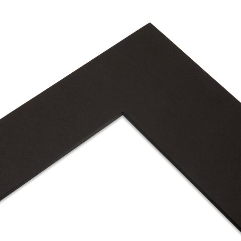 Modulor ready-made passepartout 1.4 mm 297 x 420 DIN A3 (200 x 287), black