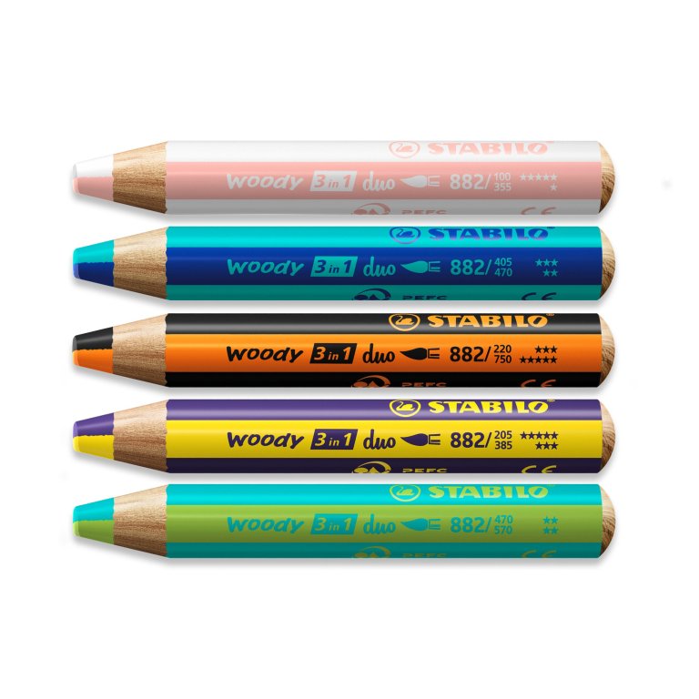 Stabilo woody 3 in 1 duo