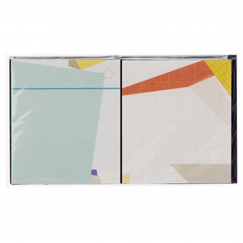 Paperways Duo Gluememo Palette sticky notes 2 pads 29 sheets each, 64 x 72 mm, Stopover