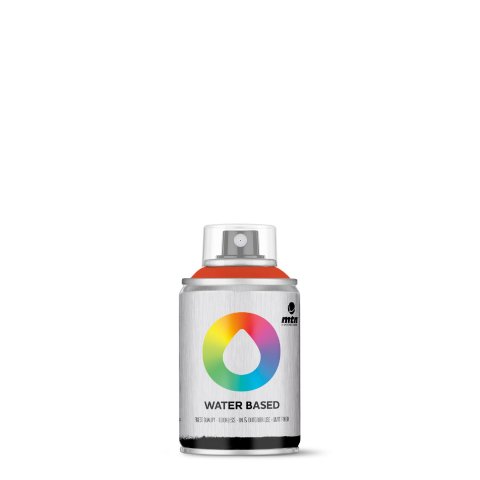 MTN Vernice acrilica spray a base d'acqua 100 Barattolo da 100 ml, Rosso naftalina