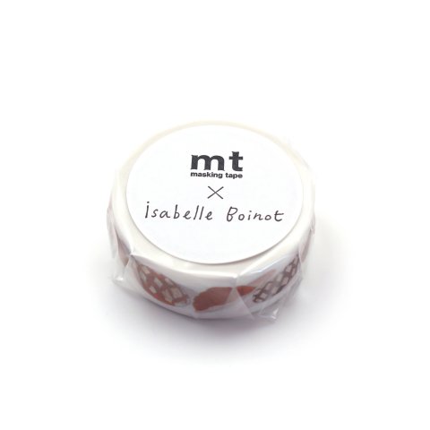 Mt Artist Washi tape Isabelle Boinot b = 15, l = 5 m, baguette (MTISABO2EZ)