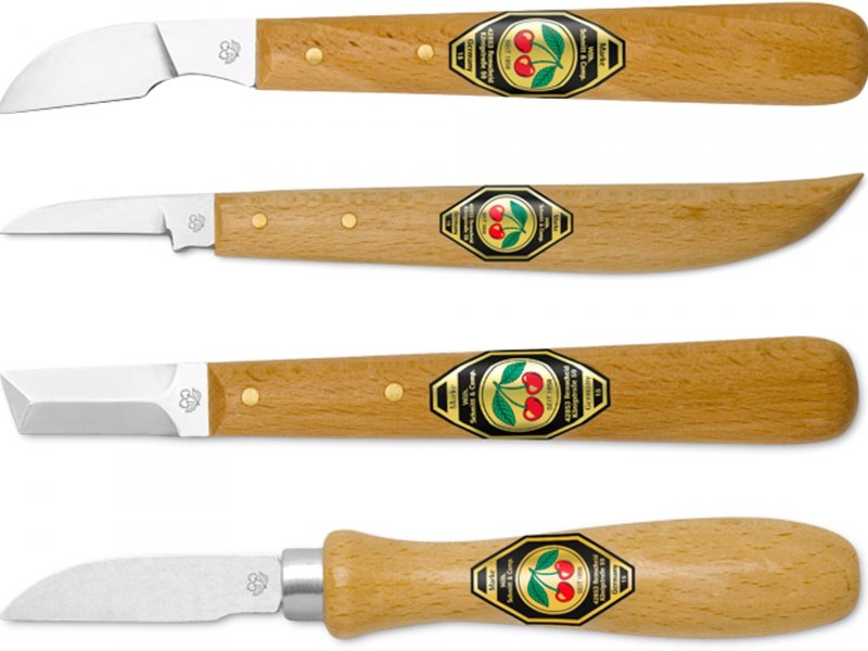Two Cherries Chip Carving Knife