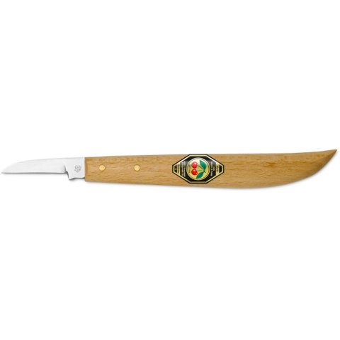 Cuchillo para tallar cerezas filo de corte recto, parte posterior curvada (3358)