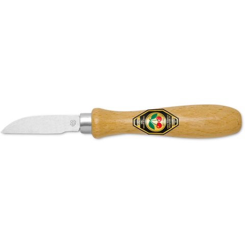 Cuchillo para tallar cerezas canto recto, redondo trasero (3362)