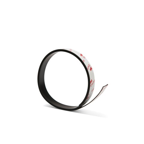 Magnetic tape, self-adhesive, th = 1 mm w = 10 mm, l = 1 m