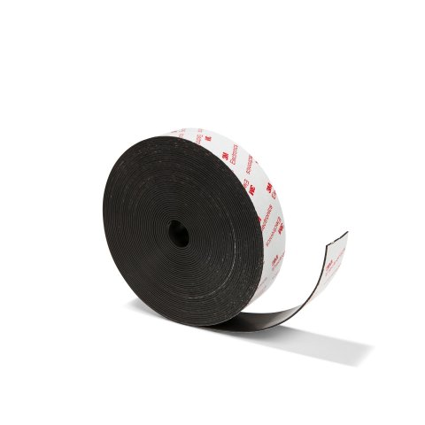 Magnetic tape, self-adhesive, th = 1 mm w = 20 mm, l = 10 m