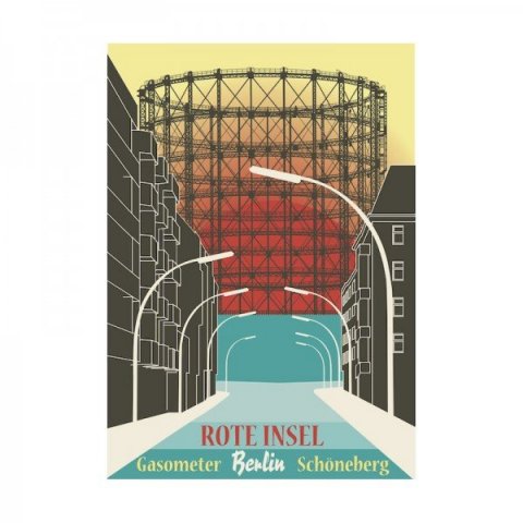 S.Wert Postkarte Berlin 105 X 148 mm, DIN A6, Schöneberg