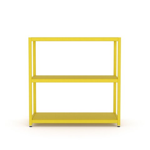 Scaffale Modulor M1.3 785x800x400 mm, giallo zolfo, RAL 1016, FS