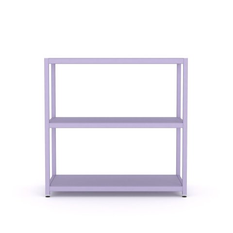 Scaffale Modulor M1.3 785x800x400 mm, viola ghiaccio, design RAL 300 80 15, FS