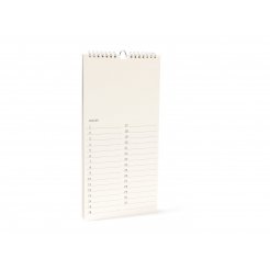 Calendario de cumpleaños en blanco Hágalo usted mismo