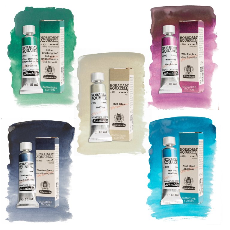 Schmincke pintura acuarelable Horadam Signature Edition