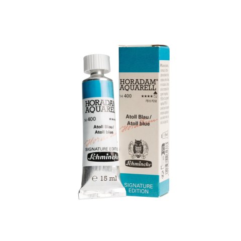 Schmincke Aquarellfarbe Horadam Signature Edition Tube, 15 ml, Atoll Blau