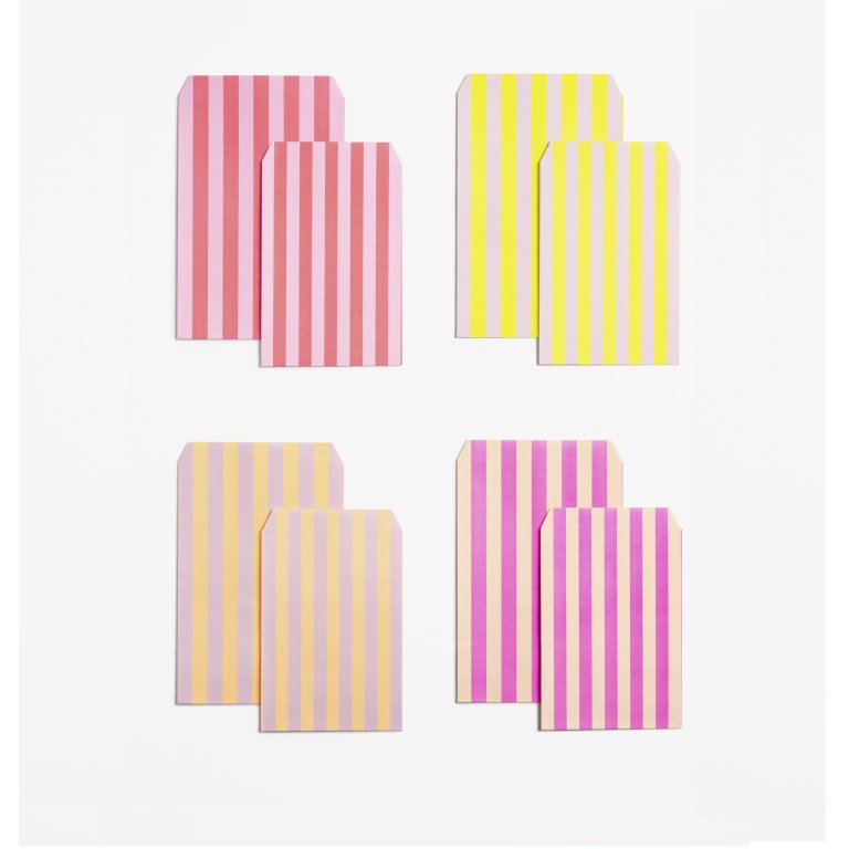 Flachbeutel, Streifen