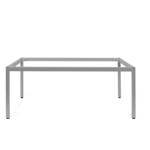 Modulor M table frame system for children 530-740x680x1200 mm, white aluminum, RAL 9006 SM