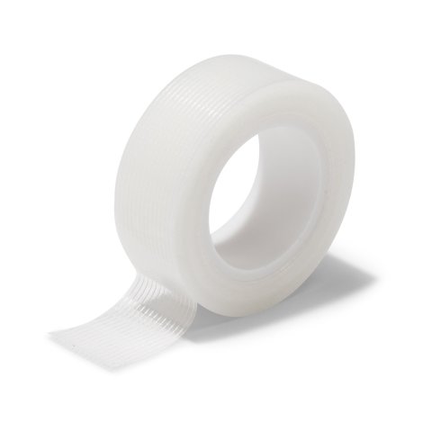 Teraoka TAPLE P-cut cloth adhesive tape, coloured 15 mm x 5 m, th = 0,15 mm, transparent