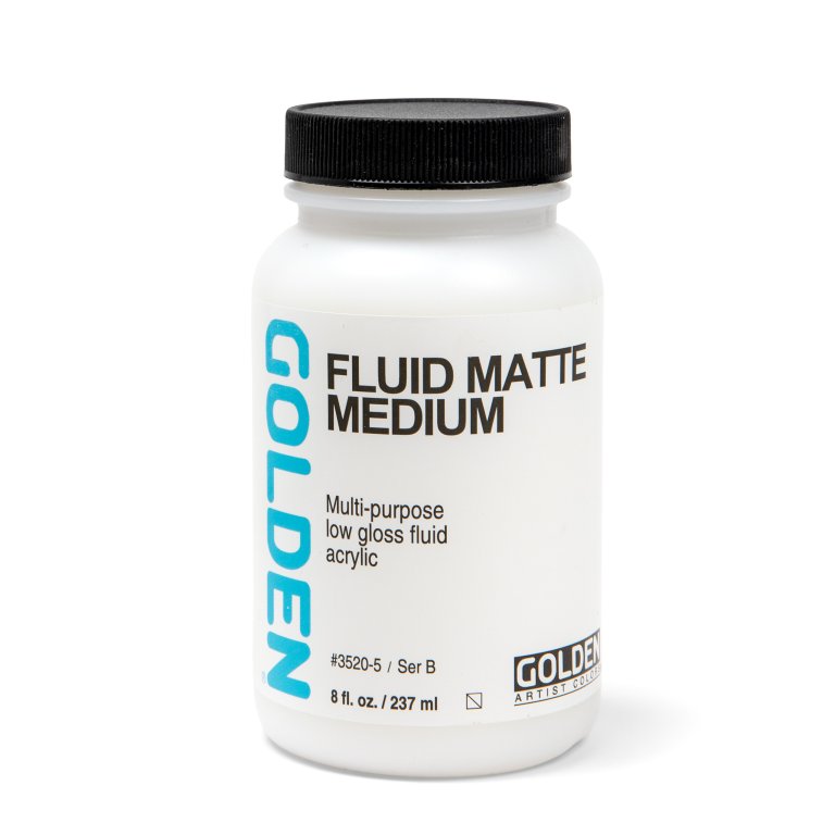 Golden Fluid Matte medium