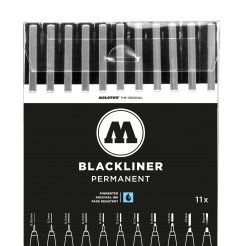 Molotow Blackliner Permanente, set da 11