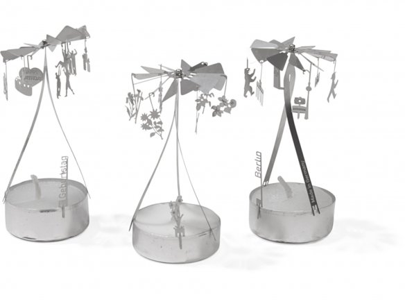 Silueta para velas de té Pirámide T-Light