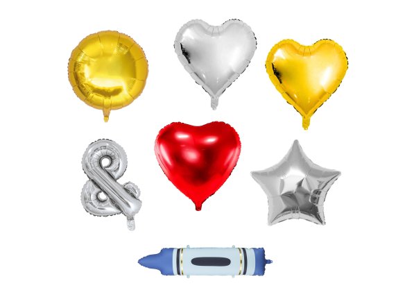Palloncino in foil Simbolo/carattere