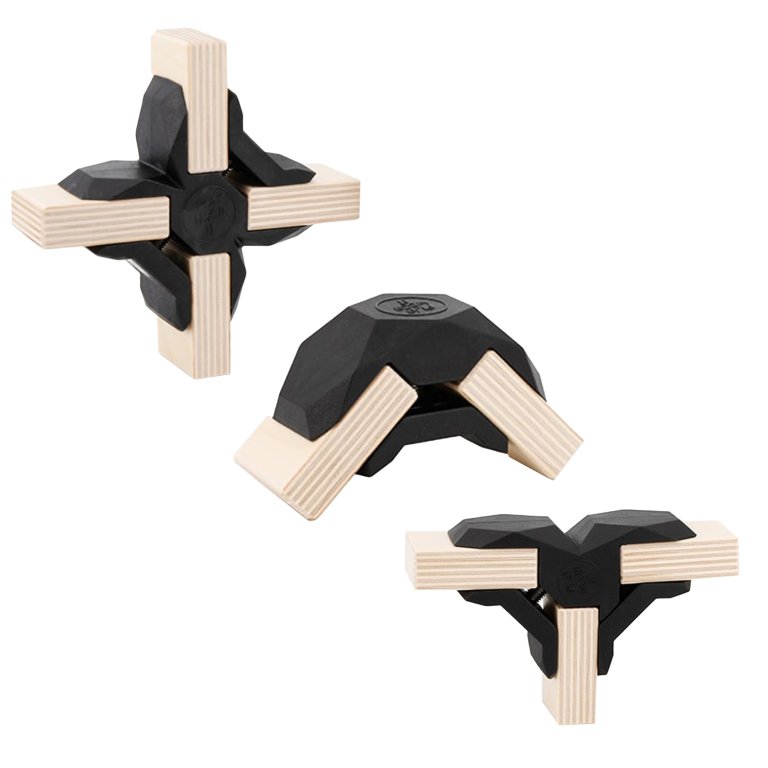 Connettore per pannello Playwood, nero