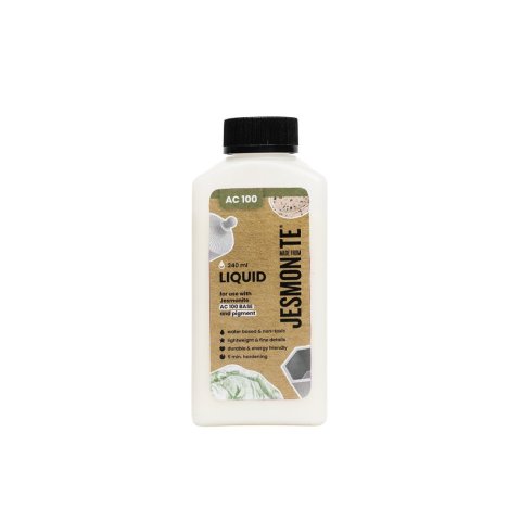 Resina acrílica de colada y laminación Jesmonite AC 100 Líquido 240 g en un envase de PE