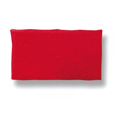 Base in feltro, rotonda, colorata ø 100 mm, fire red
