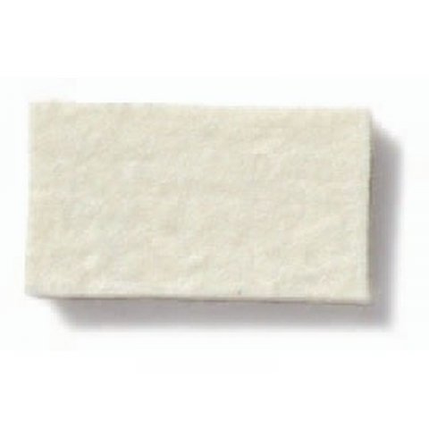 Posavaso de fieltro, redondo, de color ø 210 mm, blanco