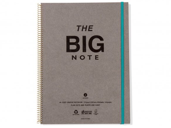 Jstory The Big Note, notepad with rubber fastener