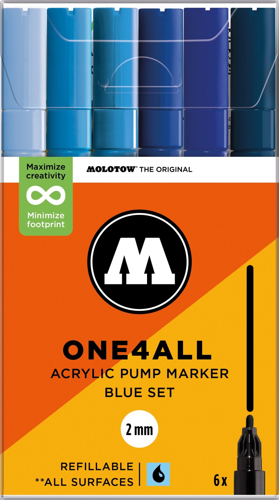 Buy Molotow One4all 127HS paint marker online at Modulor