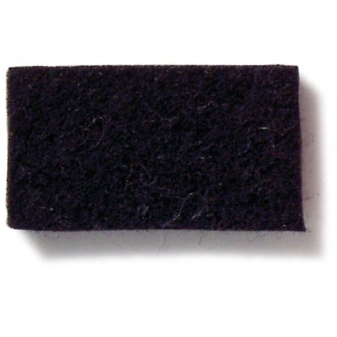Llavero de fieltro, lazo b = 30 mm, l = 160 mm, negro