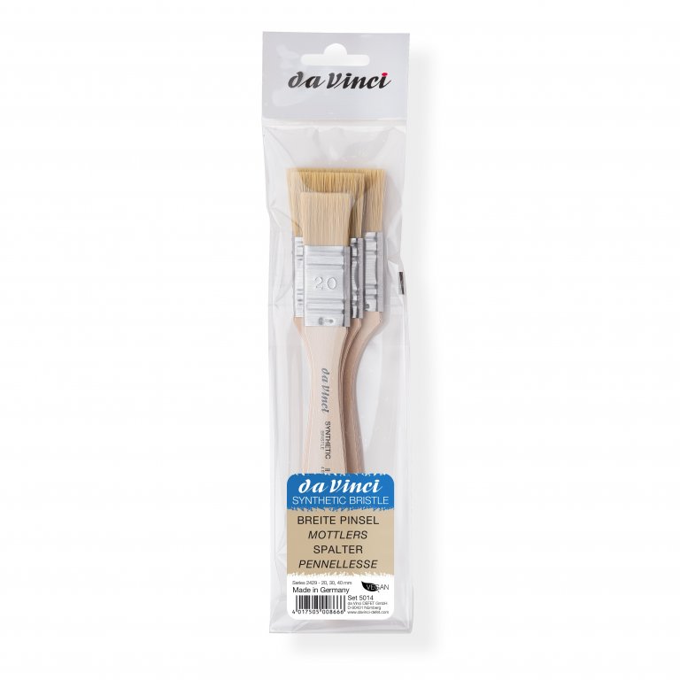 Da Vinci synthetic bristle paintbrush set (5014)
