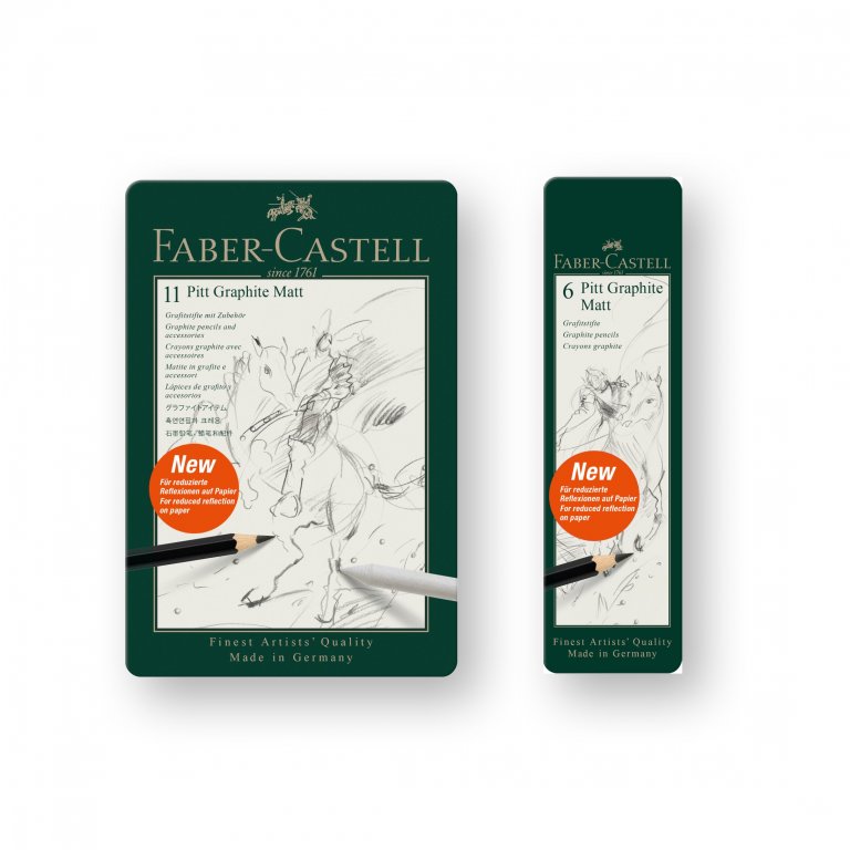 Faber-Castell Pitt matita di grafite opaca, set