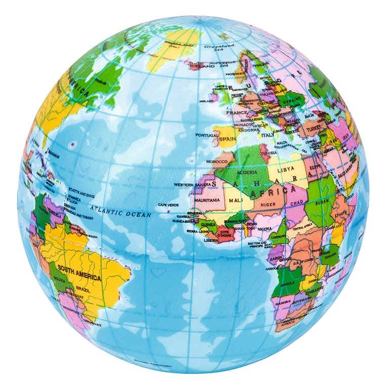 Anti-stress ball Wanderlust