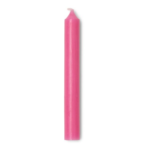 Kerzenfarm Hahn, Stabkerze klein ø 1,3 cm, h = 11 cm, durchgefärbt, pink
